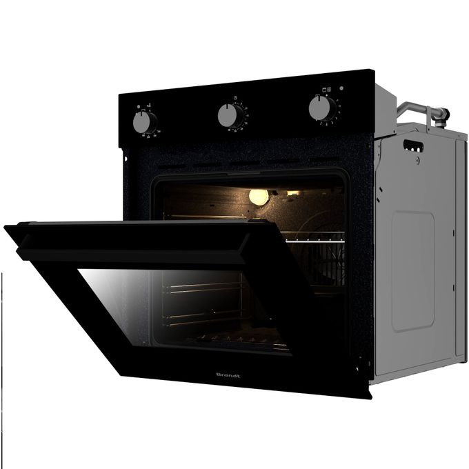 Brandt Fours encastrable FME312BA – Gaz/Électrique