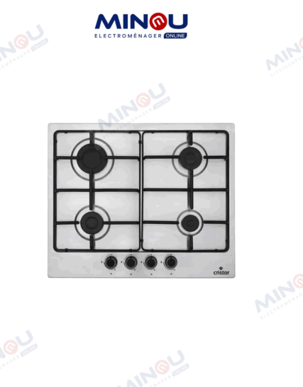 Table de cuisson CRISTOR FINETTA2 – 4 Feux – Inox