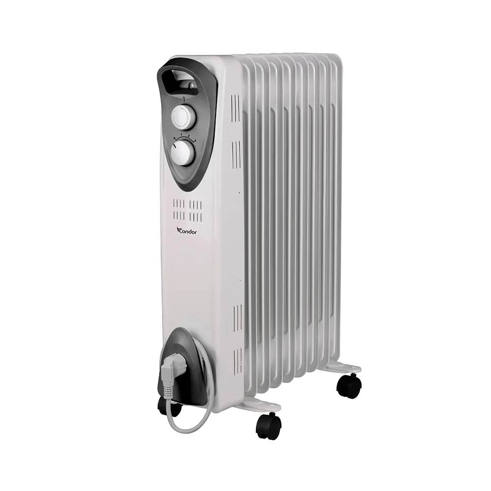 Radiateur Bain d’huile CONDOR – 9 éléments – 2000W