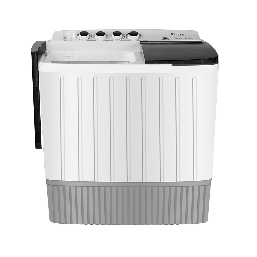 Machine à Laver CONDOR TULIPE Semi-Automatique Double bacs – 13kg lavage – Noire